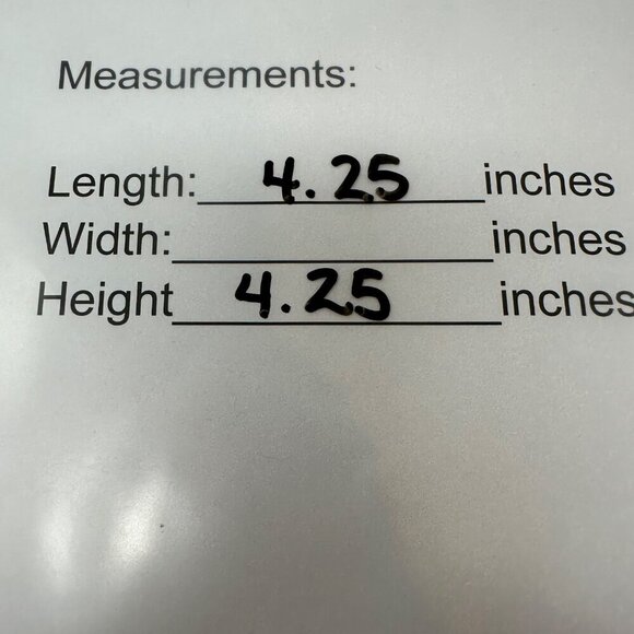 Mini Wood Sign Halloween Decor Farmhouse Rustic Square Hanging Block 4.25 inch - Picture 8 of 9